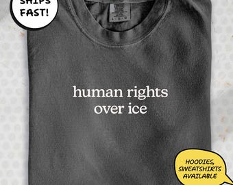 Abolish ICE Activist Shirt: Liberal Protest Graphic Tee for Human Rights | LT91