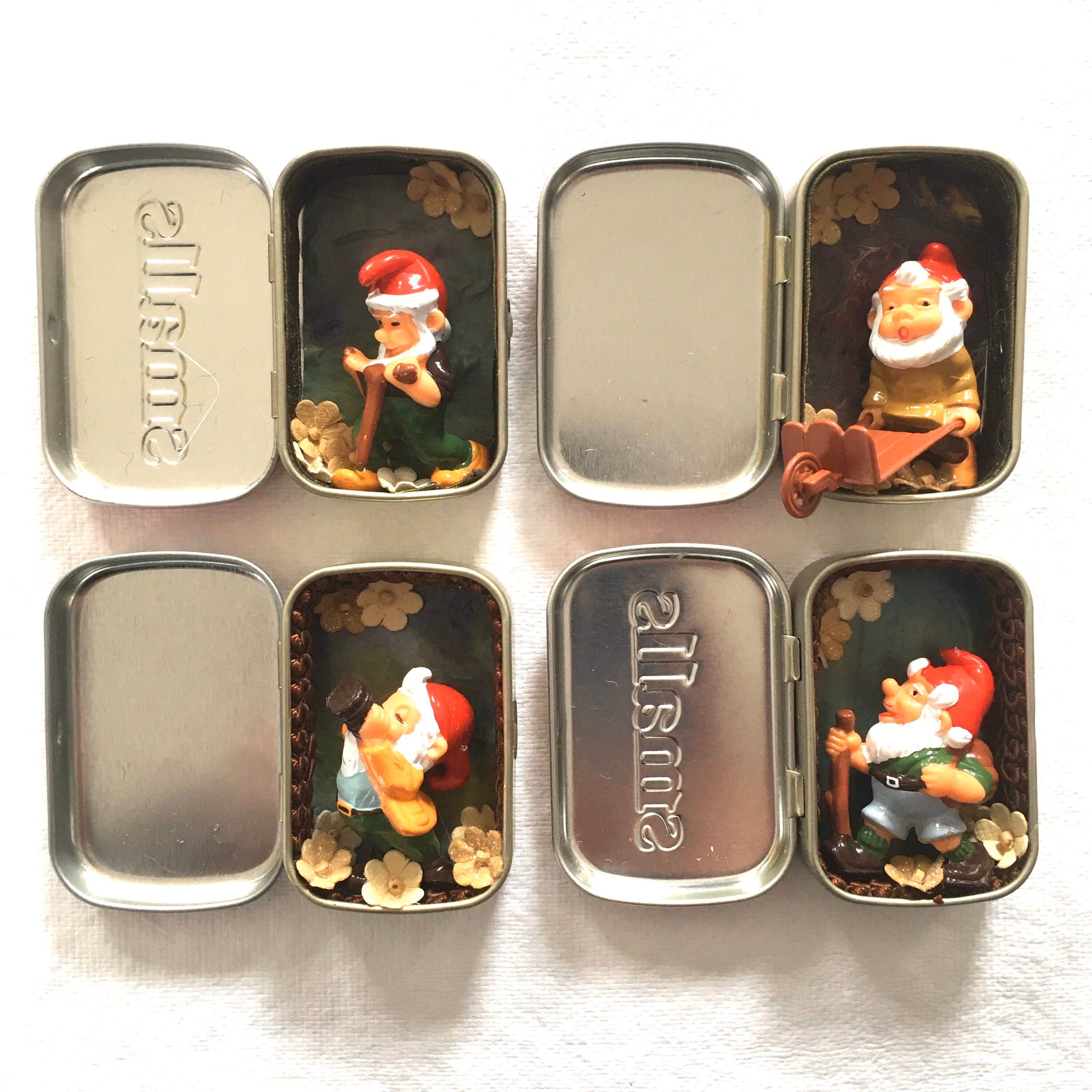 Mini Gnome Shrine magnetic Kinder Egg Toy Kinder Surprise Toy Mini Gnome Shrine magnetic Kinder Egg Toy Kinder Surprise Toy