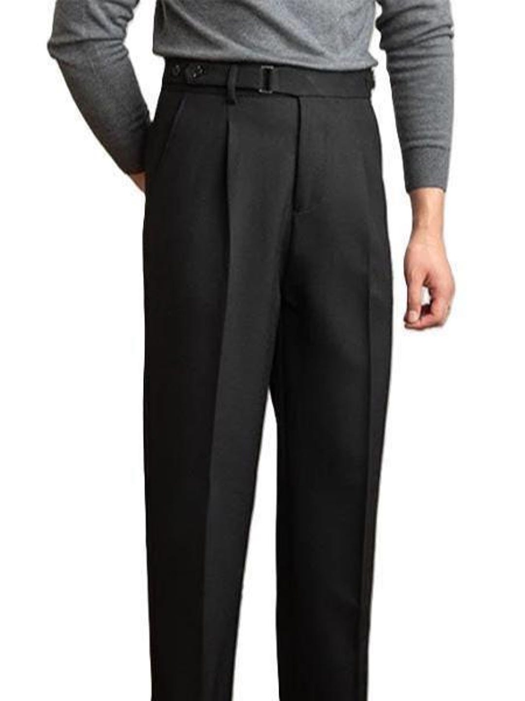 Vintage Formal Double Buttoned Slim Fit Gurkha Pants by Vieil Argent - Etsy