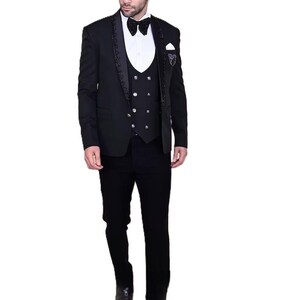 Black Tuxedo Suit for Men