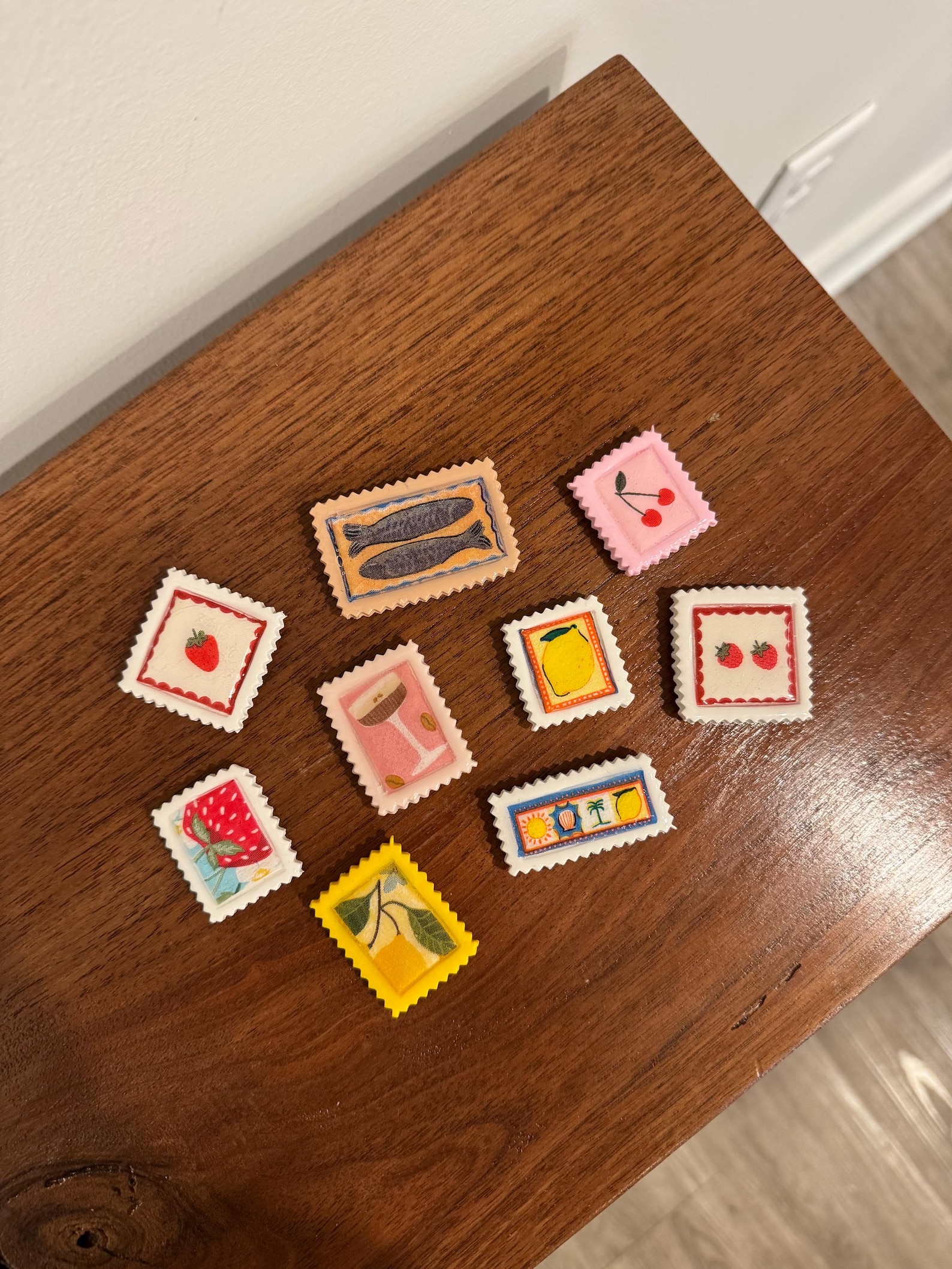 Handmade Clay Fridge Magnets