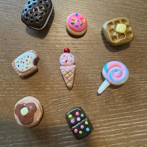 Handmade Food Fridge Magnets: Quirky Kitchen Decor