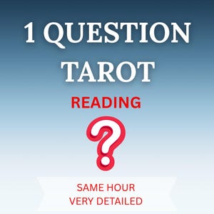 Lectura de Tarot de 1 Pregunta a la Misma Hora, Lectura de Tarot Precisa, Lectura Psíquica, Lectura de Tarot del Amor, Consejos Psíquicos Espirituales