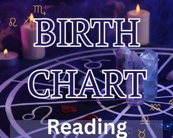 In-Depth Birth Chart Reading, Natal Chart Analysis, Astrology Reading, Astrology Gift, Accurate Astrology Report, Natal Chart Reading