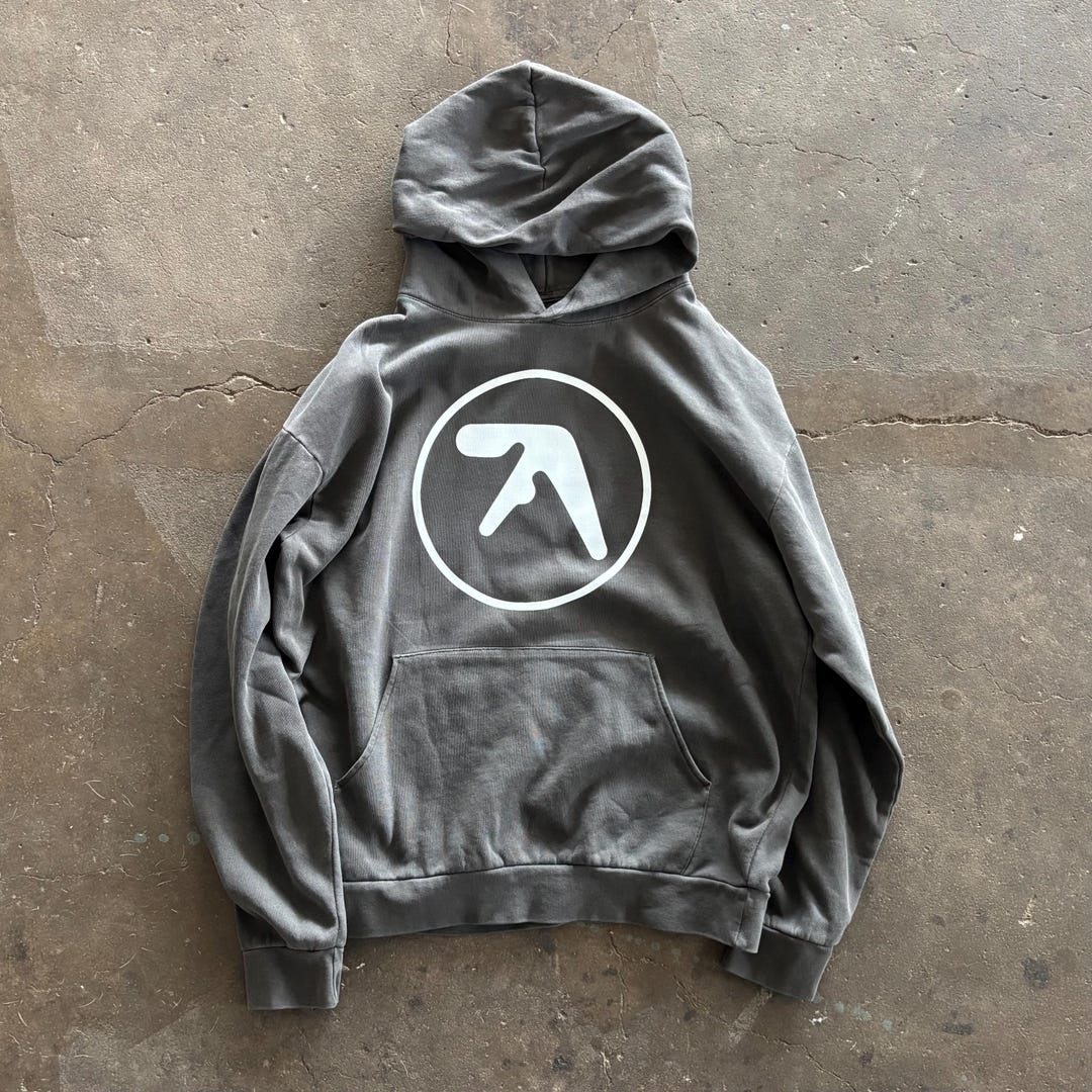 Aphex Twin Vintage Logo Hoodie - Etsy