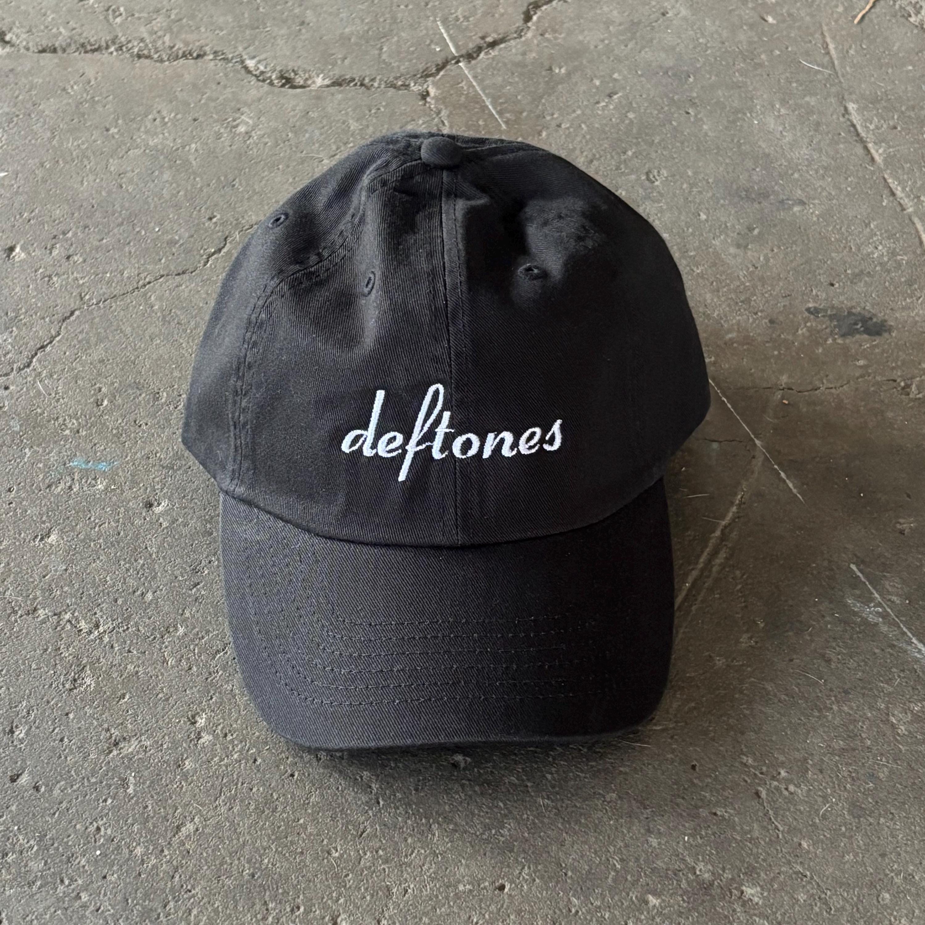 Deftones キャップ ブラック 刺繍 Deftones Hat - Etsy