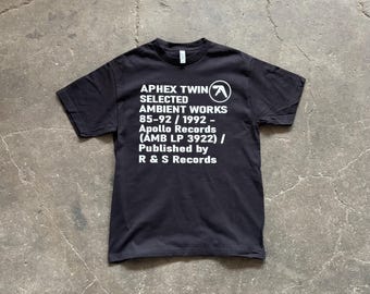 エイフェックス・ツイン Tシャツ - Etsy 日本