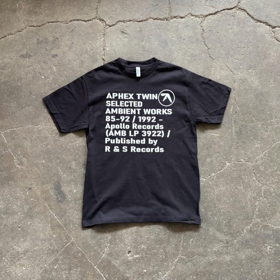 Aphex Twin Selected Ambient Works T-Shirt