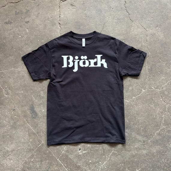 Bjork Concert Logo Tee