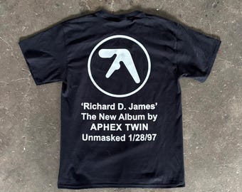 Aphex Twin Face Logo T-shirt - Etsy