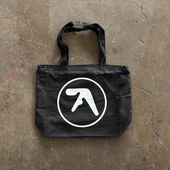 Aphex Twin Wide Zipper Tote
