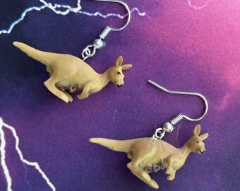 Kangaroo Earrings