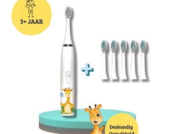 BABIVA® Electric Toothbrush for Baby and Toddler - Electric Toothbrush Baby - Electric Toothbrush Child - Sonic Toothbrush