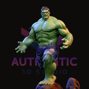 Hulk Gamma Giant Inspired | Marvel Movie Figure (3D Print STL File)
