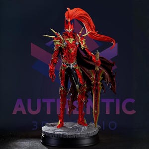 Igris Shadow Knight Guardian Inspired | Solo Leveling Anime Figure (3D Print STL File)