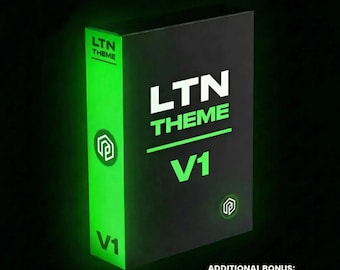 LTN V1 Streetwear Shopilly Theme | Kleidungsmarke Vorlage (Digitaler Download)