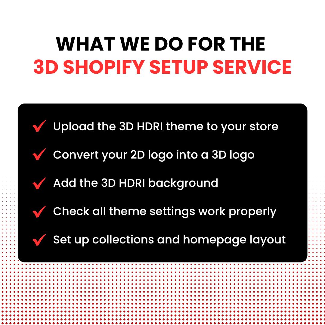 3D Shopify Store Setup in 48H | Conversion-optimized Theme Included - Etsy