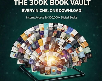 300K+ eBooks Mega Bundle, PLR MRR Resellable Collection (Digital Download)