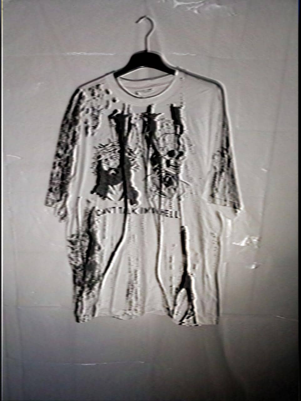 Black Gothic Skull Ornament Rock T Shirt main image 1