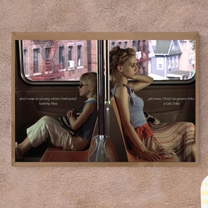 Uptown Girls x Mitski - pôster do filme Brittany Murphy