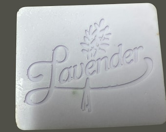 Handmade Lavender Soap with Coconut Oil: Floral Artisan Soap