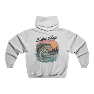 Fishing Life Hooded Sweatshirt: Cozy Outdoor Apparel