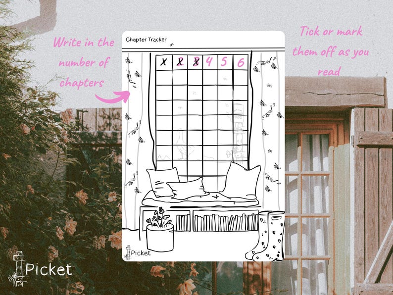 3 Digital/printable Book Journal Templates – Cottage Core Aesthetic ...