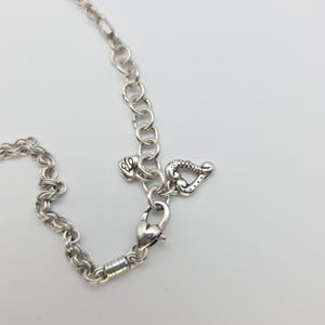 BRIGHTON 'Adore Me Heart' Necklace Open Heart Scrollwork Silver Plate 18" image 9
