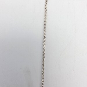 BRIGHTON "Meridian Aurora" Necklace Amber Crystal Silver Plate Rolo Chain 18" image 4