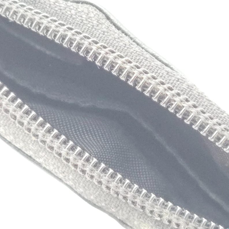 Portamonete vintage BRIGHTON in pelle nera con piccola tasca esterna e divisore interno immagine 7