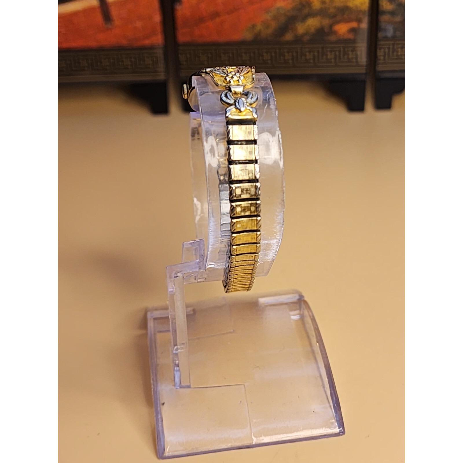 Vintage SEIKO Watch STAMPER Signed 10k Black Hills Gold  display picture 1