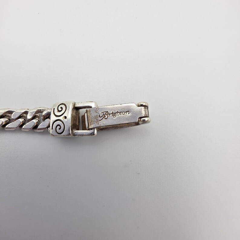 "BRIGHTON ""Sisters"" ID Armband Versilberte Kette 16,5 - 18,5 cm" Bild 5