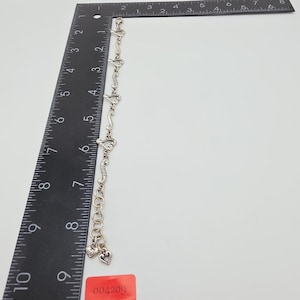 Pulsera BRIGHTON 'Tuscan' con eslabones de corazón grabados, baño de plata, 7,75 pulgadas. ¡ENVÍO GRATIS! imagen 9