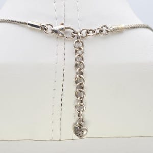 BRIGHTON "Soldroppe" Halsband Vändbara Pave Kristaller Guld & Silverplätering 45 cm bild 5