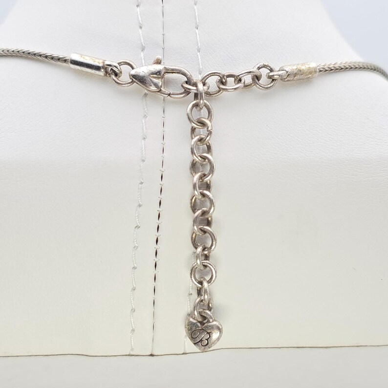 BRIGHTON "Soldroppe" Halsband Vändbara Pave Kristaller Guld & Silverplätering 45 cm bild 5