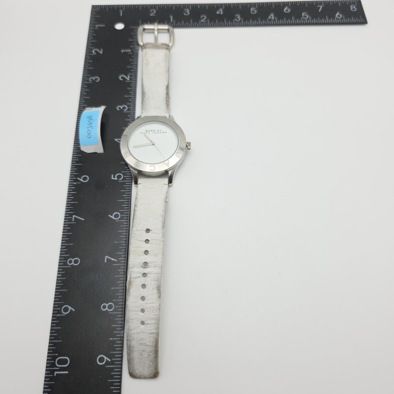Marc Jacobs White leather band Silver Watch Marc Jacobs Women main image 3