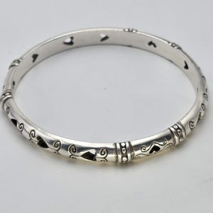 Bransoletka BRIGHTON 'Shot Thru The Heart' z wycięciem, posrebrzana, GRATIS!! zdjęcie 3