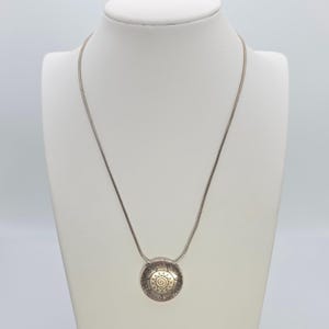 BRIGHTON "Soldroppe" Halsband Vändbara Pave Kristaller Guld & Silverplätering 45 cm bild 2