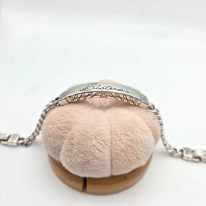 "BRIGHTON ""Sisters"" ID Armband Versilberte Kette 16,5 - 18,5 cm" Bild 3