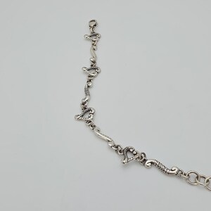 Pulsera BRIGHTON 'Tuscan' con eslabones de corazón grabados, baño de plata, 7,75 pulgadas. ¡ENVÍO GRATIS! imagen 5