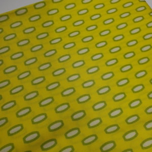 Heather Bailey Bijioux Green Yellow Polka Dots Out of Print Cotton