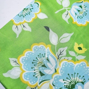 Heather Bailey Pop Garden Church Flowers Green Sew Quilt OOP