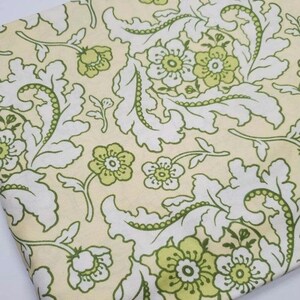 Heather Bailey Freshcut Floral Swirl Frilly Green Cream OOP