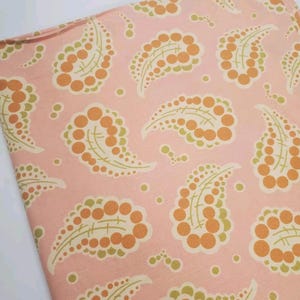 Heather Bailey Freshcut Paisley Peach Green Floral Polka Dots OOP Cotton