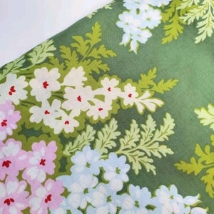 Heather Bailey Nicey Jane Picnic Bouquet Floral Forest Frill Green Pink OOP