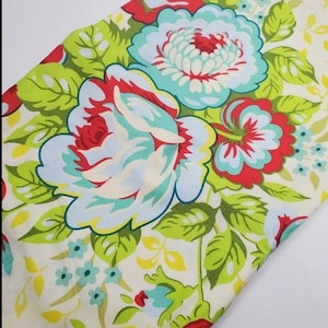 Heather Bailey Pop Garden Peony Pink Floral Polka Dots OOP