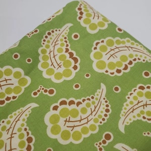 Heather Bailey Freshcut Paisley Green Floral Polka Dots Out of Print Cotton