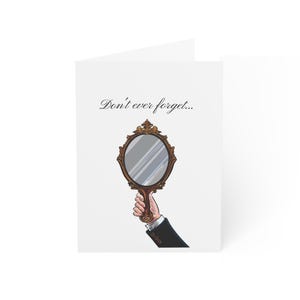 Encouragement Card, You’re More Beautiful Than You Know, Mental Health Support, Body Image Affirmation, Uplifting Greeting Card -3.5" x 4.9"
