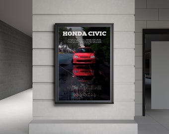 Honda Civic Poster