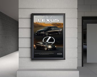 Lexus IS200 Poster